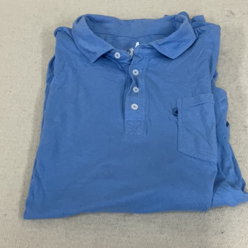 EUC mens long sleeve johnnie-0 polo shirt